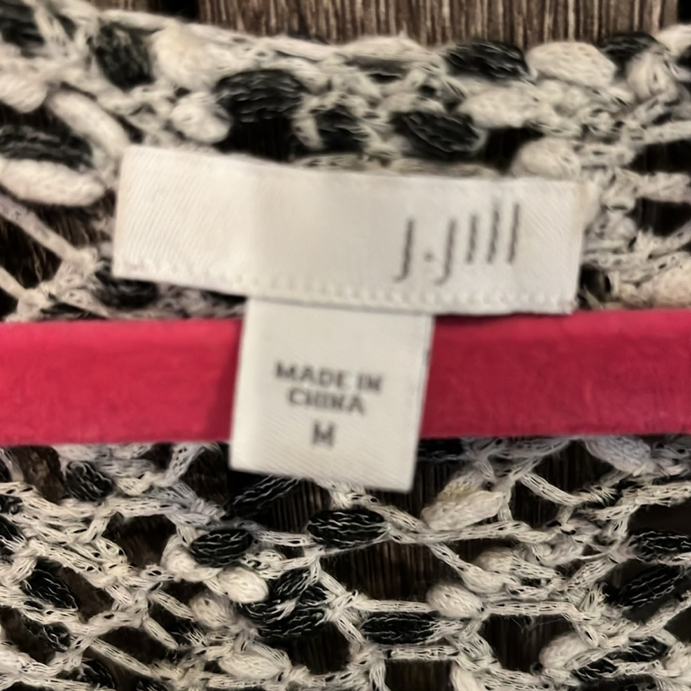 J. Jill Crochet Sweater - Picture 3 of 3